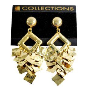 Gold Tone Collections Dangle Earrings